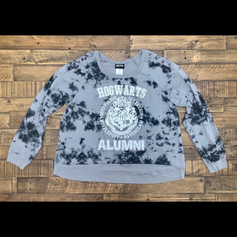 Harry Potter black and grey long sleeve t-shirt